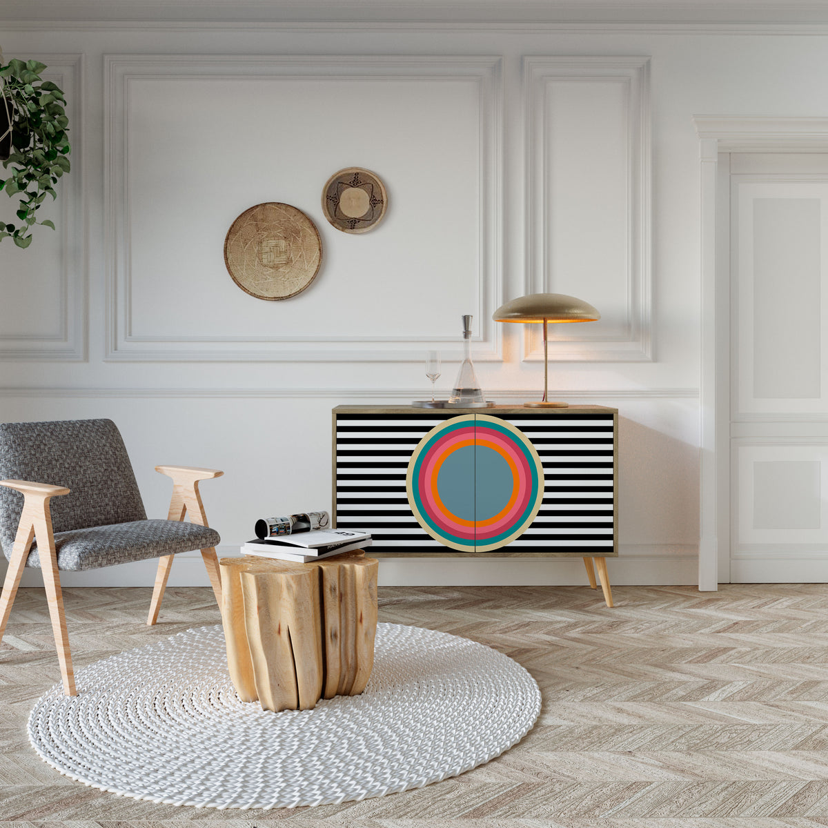 SPECTRA SHOWCASE 2-türiges Sideboard