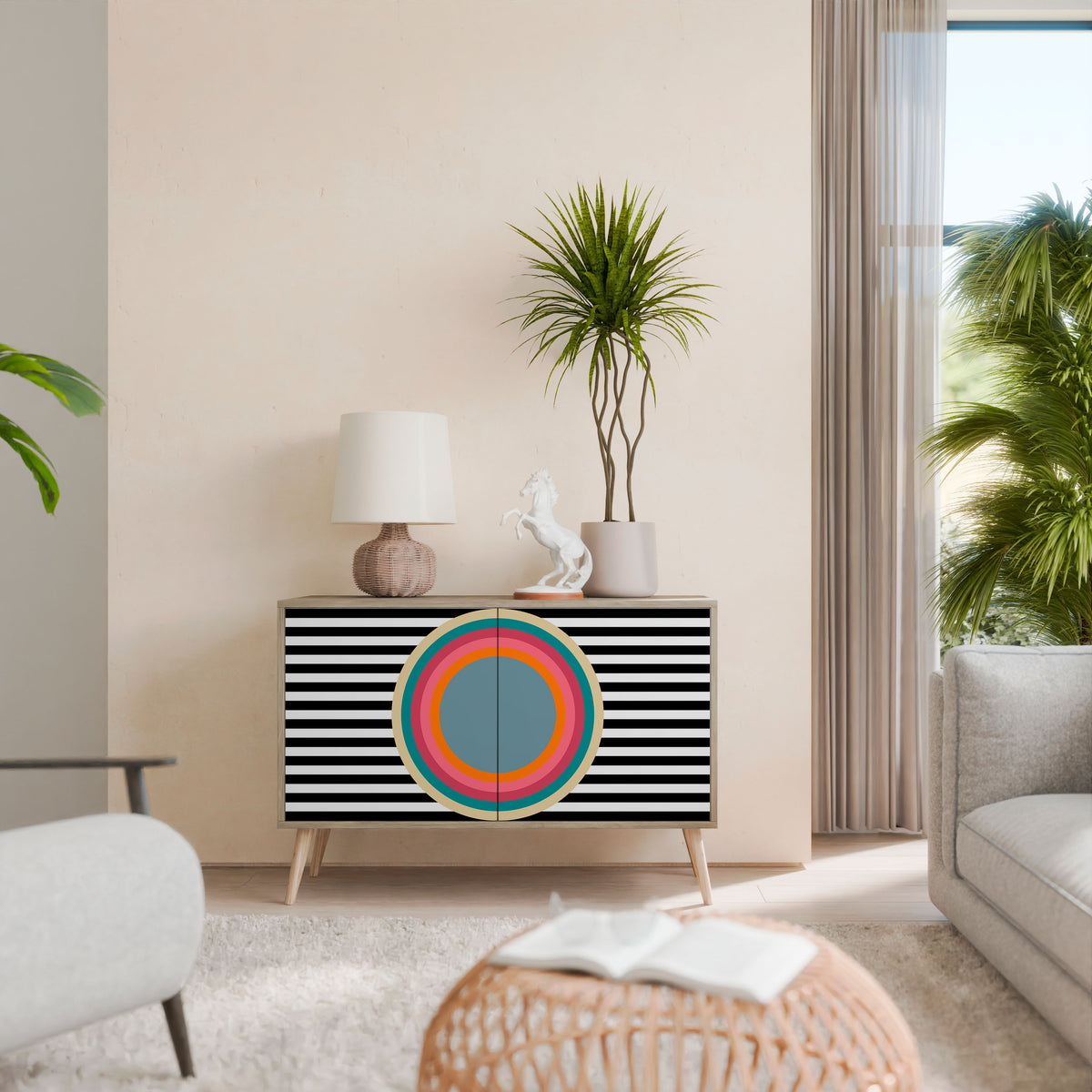 SPECTRA SHOWCASE 2-türiges Sideboard