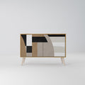 DELICATE MEMENTO Sideboard mit 2 Türen in Eiche-Optik