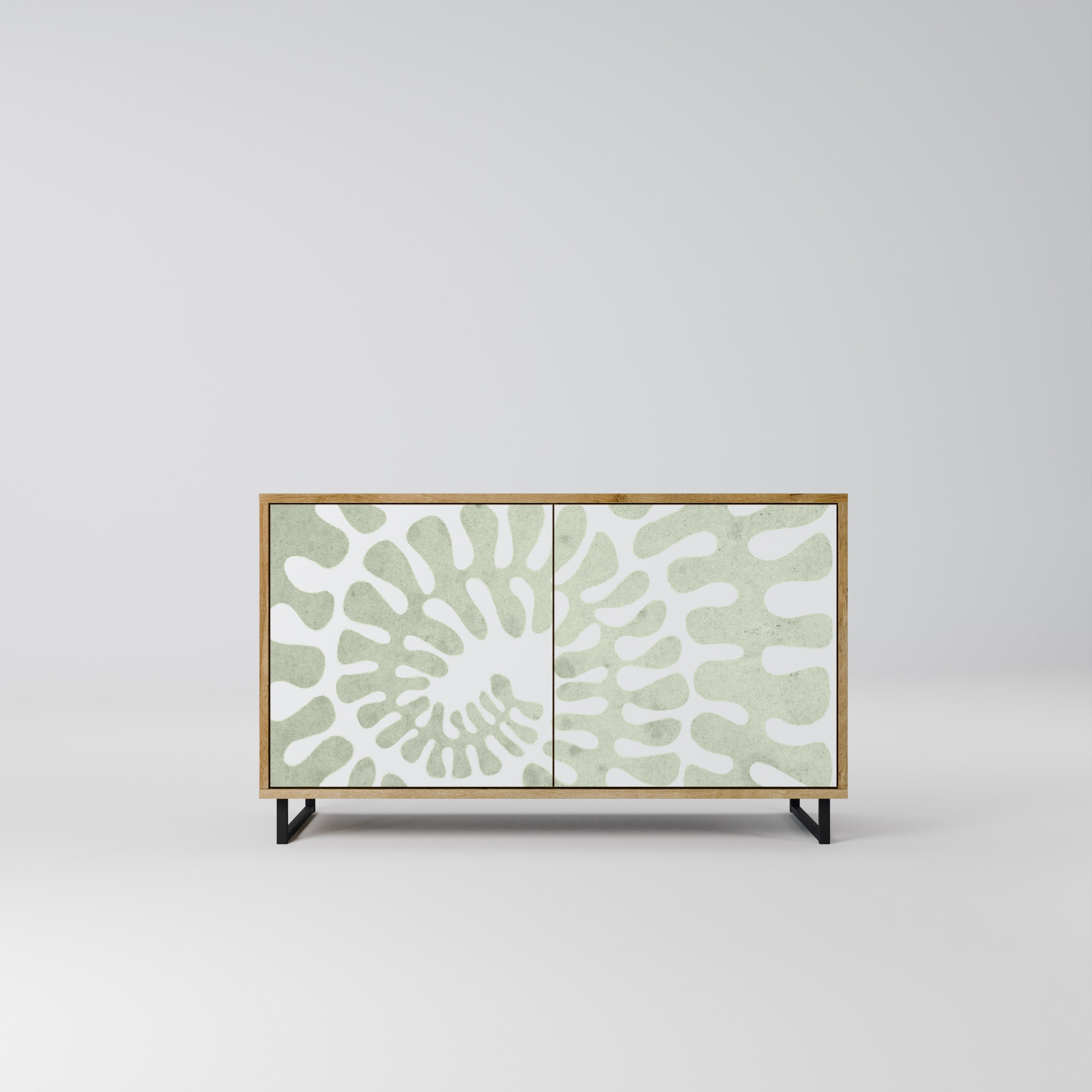 HELIX DANCE Sideboard mit 2 Türen in Eichenoptik