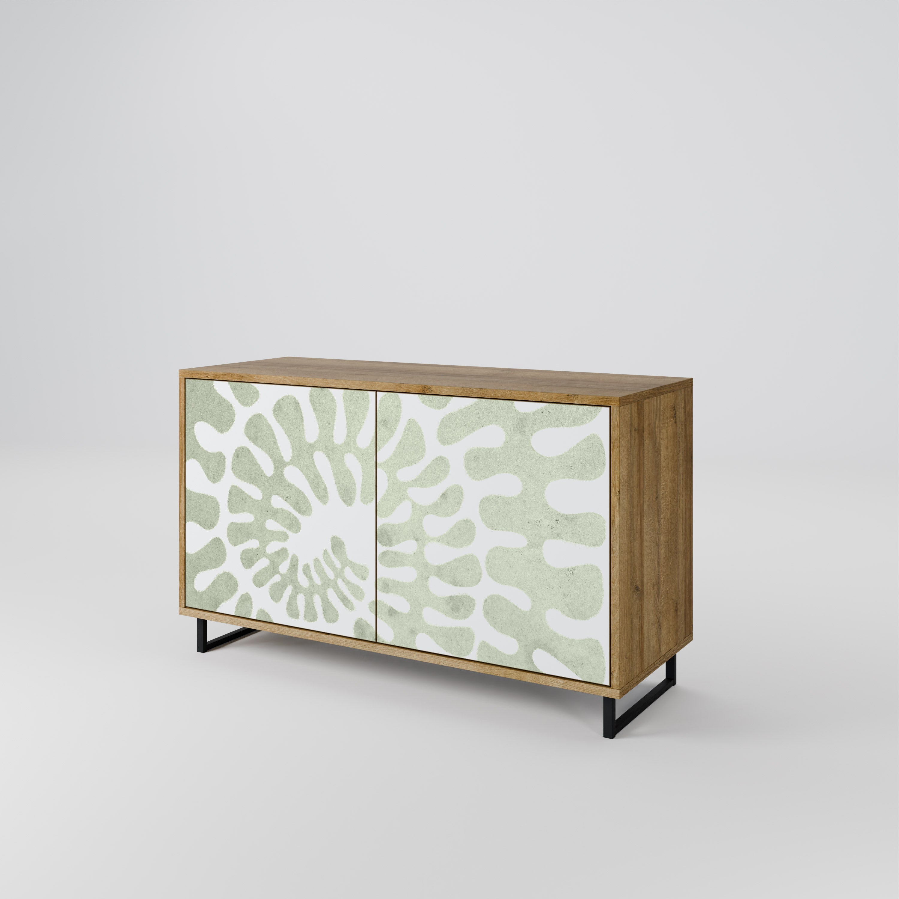 HELIX DANCE Sideboard mit 2 Türen in Eichenoptik