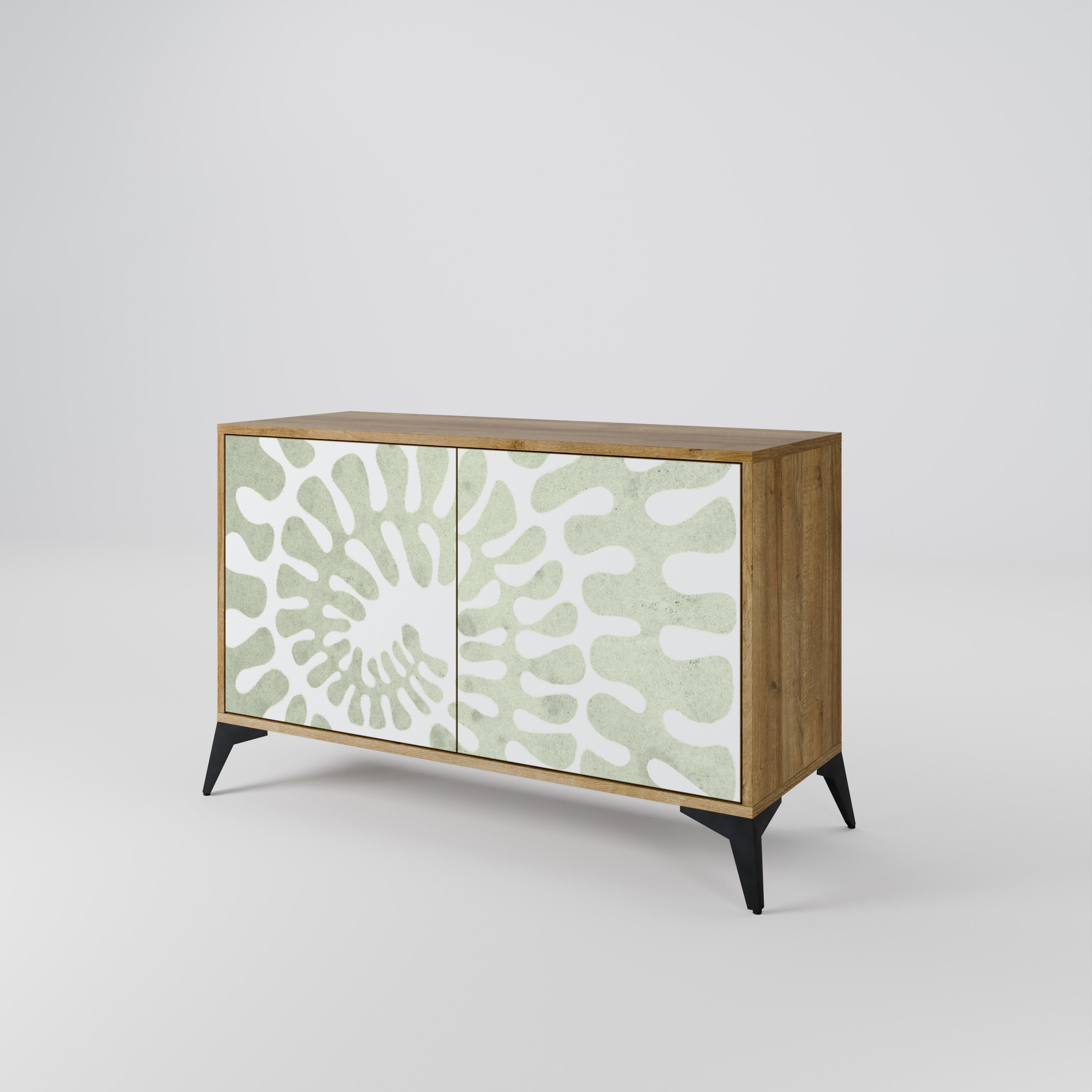 HELIX DANCE Sideboard mit 2 Türen in Eichenoptik