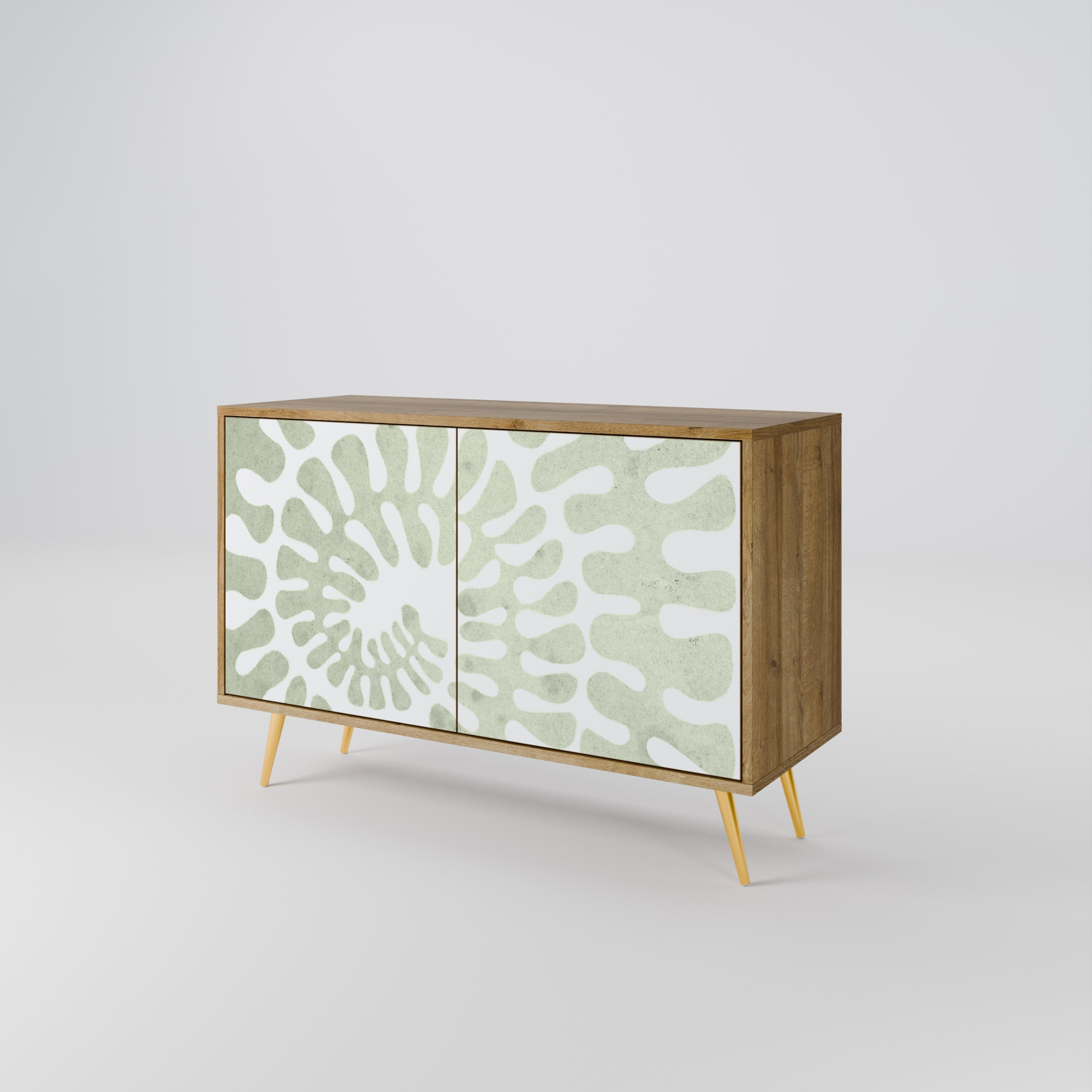 HELIX DANCE Sideboard mit 2 Türen in Eichenoptik