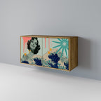 KANAGAWA BEAUTY Sideboard mit 2 Türen in Eiche-Optik