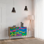 STREAMER TANGLE Sideboard mit 2 Türen in Eiche-Optik