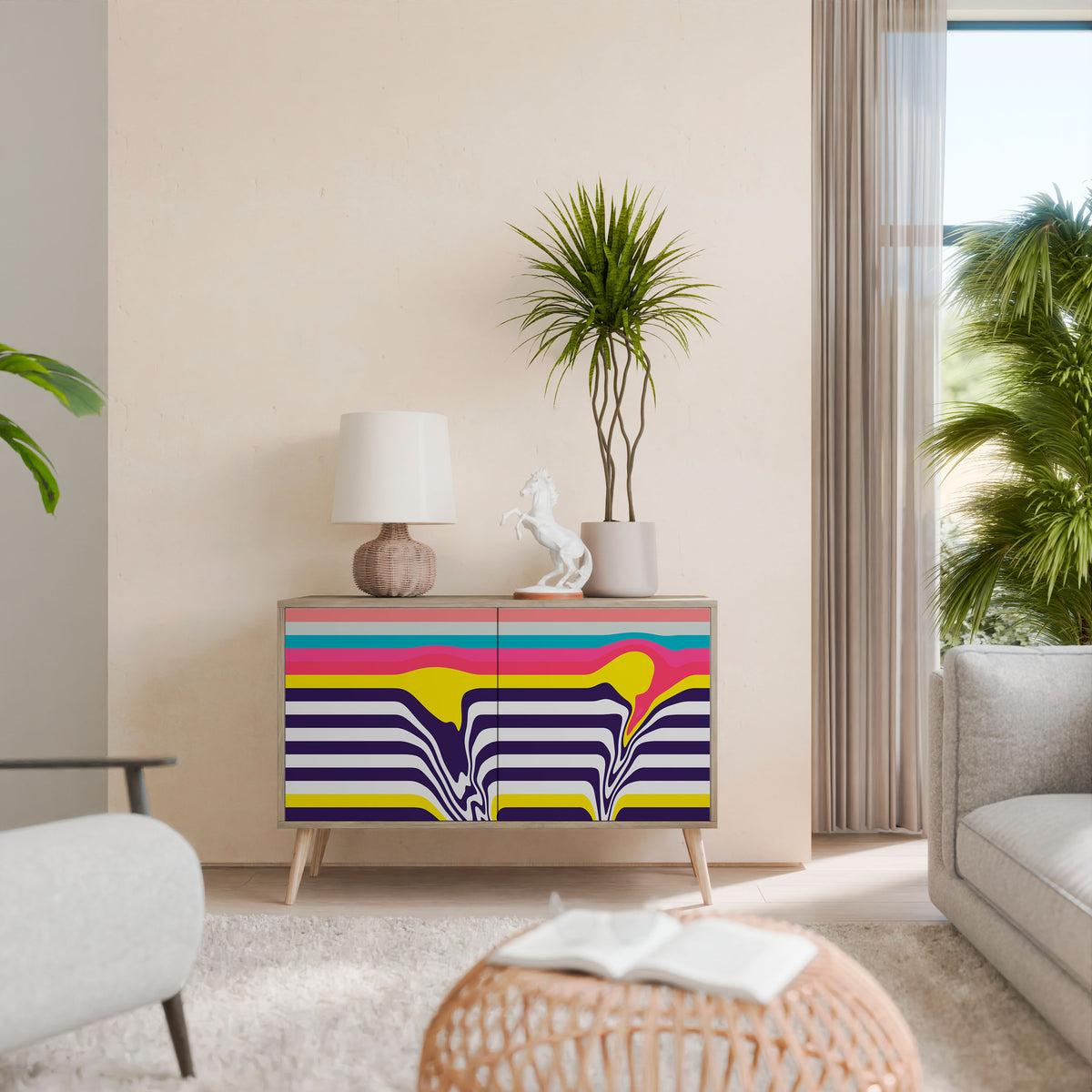 TONE COLLAPSE 2-türiges Sideboard