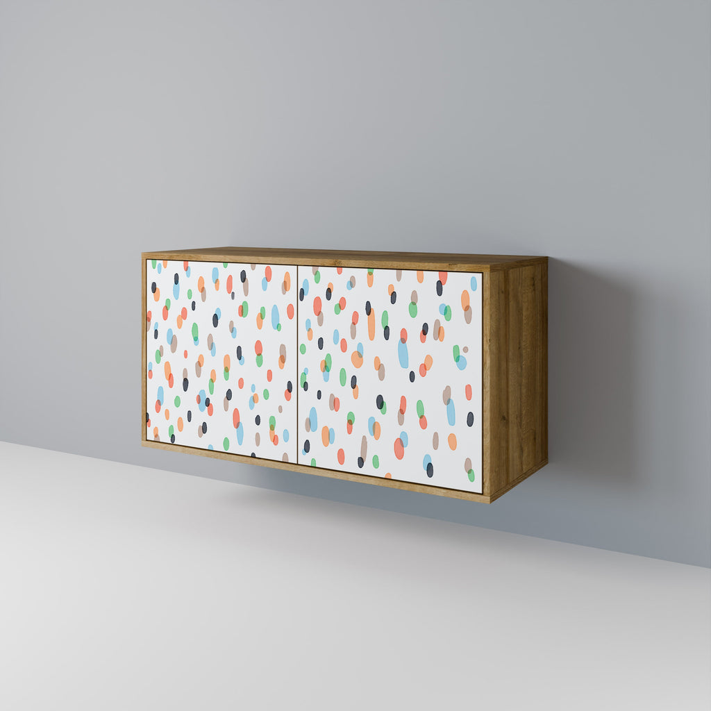 ENERGETIC SPOTS Sideboard mit 2 Türen in Eichenoptik
