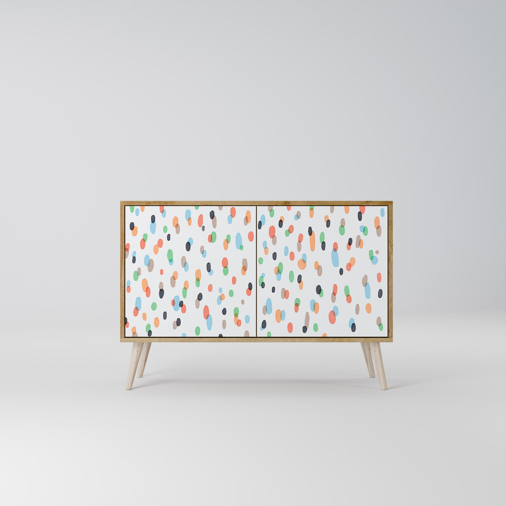 ENERGETIC SPOTS Sideboard mit 2 Türen in Eichenoptik