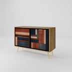 INTREPID FORMATION Sideboard mit 2 Türen in Eiche-Optik