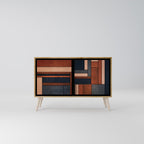 INTREPID FORMATION Sideboard mit 2 Türen in Eiche-Optik