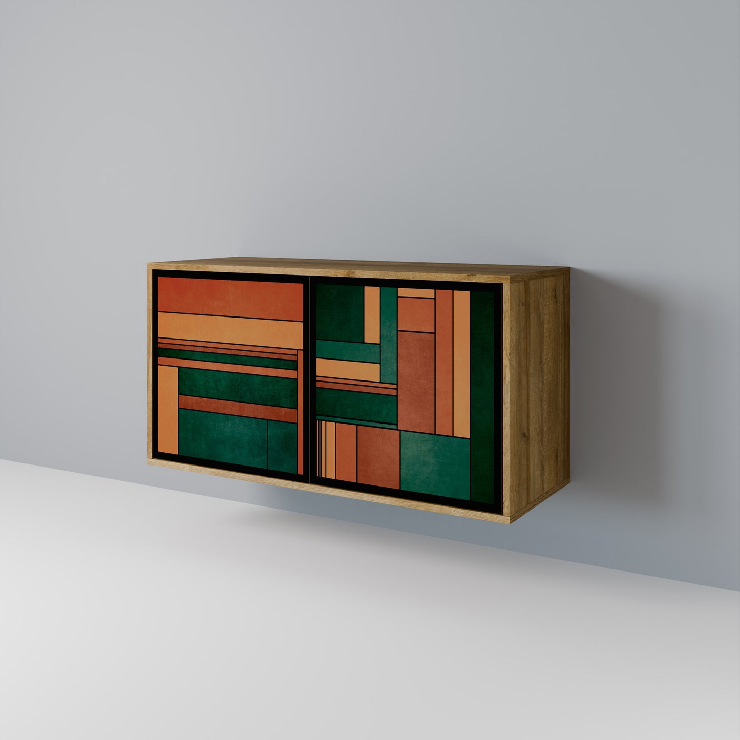 EARTHY FIGURES 2-türiges Sideboard