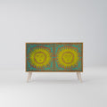 SUNSHINE EULOGY Sideboard mit 2 Türen in Eiche-Optik