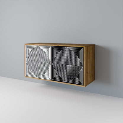 POLYGON ILLUSION 2-Door Sideboard