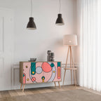 GOSSAMER ECHOES 2-Door Sideboard in Oak Effect