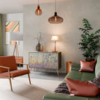 MOSAIC OF COLORS Sideboard mit 2 Türen in Eiche-Optik