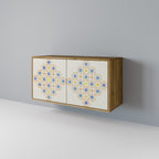 PATTERNED PRISM Sideboard mit 2 Türen in Eiche-Optik