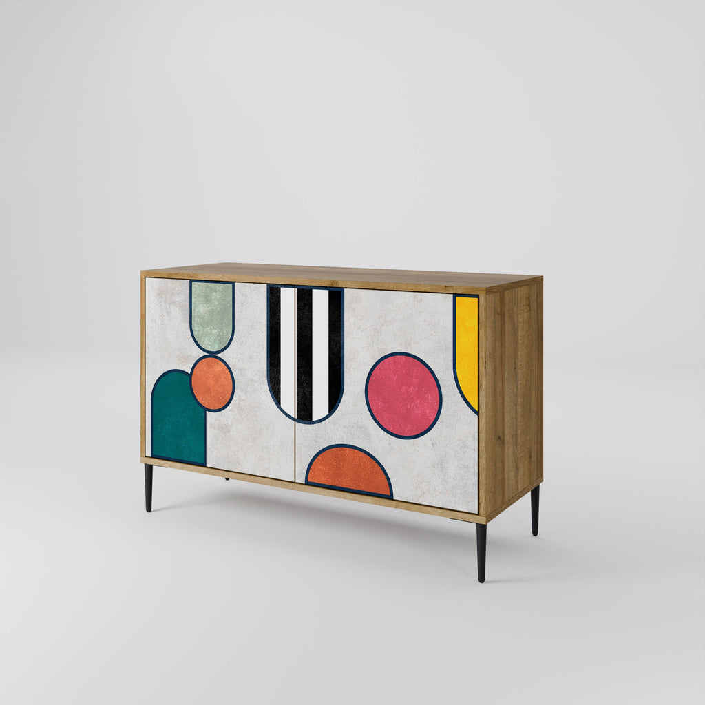 COOL STORY 2-türiges Sideboard in Eichenoptik