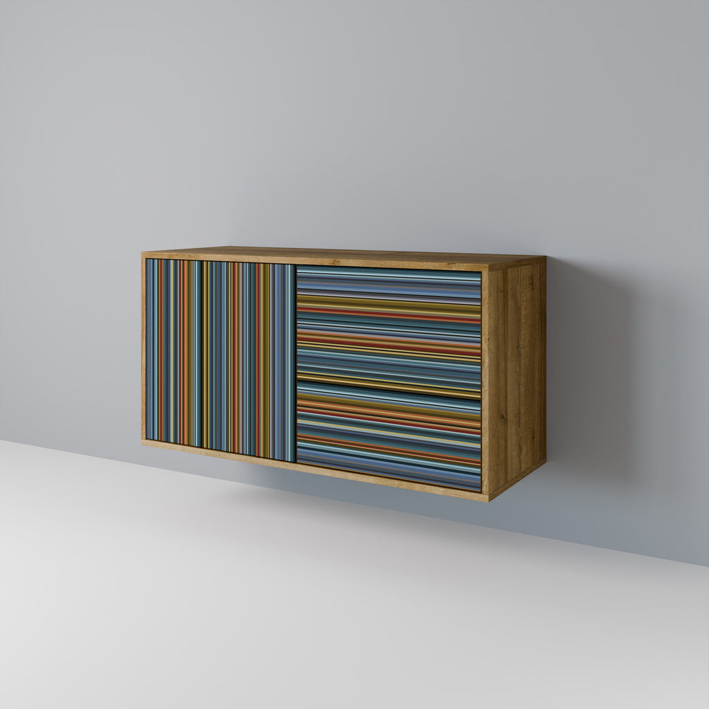 LINEOUT SPECTRUM Sideboard mit 2 Türen in Eichenoptik