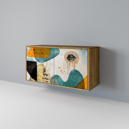 ABSTRACT FACES 2-türiges Sideboard