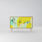 BODY LANGUAGE Sideboard mit 2 Türen in Eiche-Optik