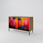 COLORFUL SOUNDS Sideboard mit 2 Türen in Eiche-Optik