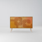 STRENGTHENING RELATION Sideboard mit 2 Türen in Eiche-Optik