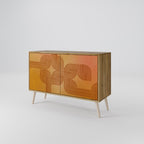 STRENGTHENING RELATION Sideboard mit 2 Türen in Eiche-Optik