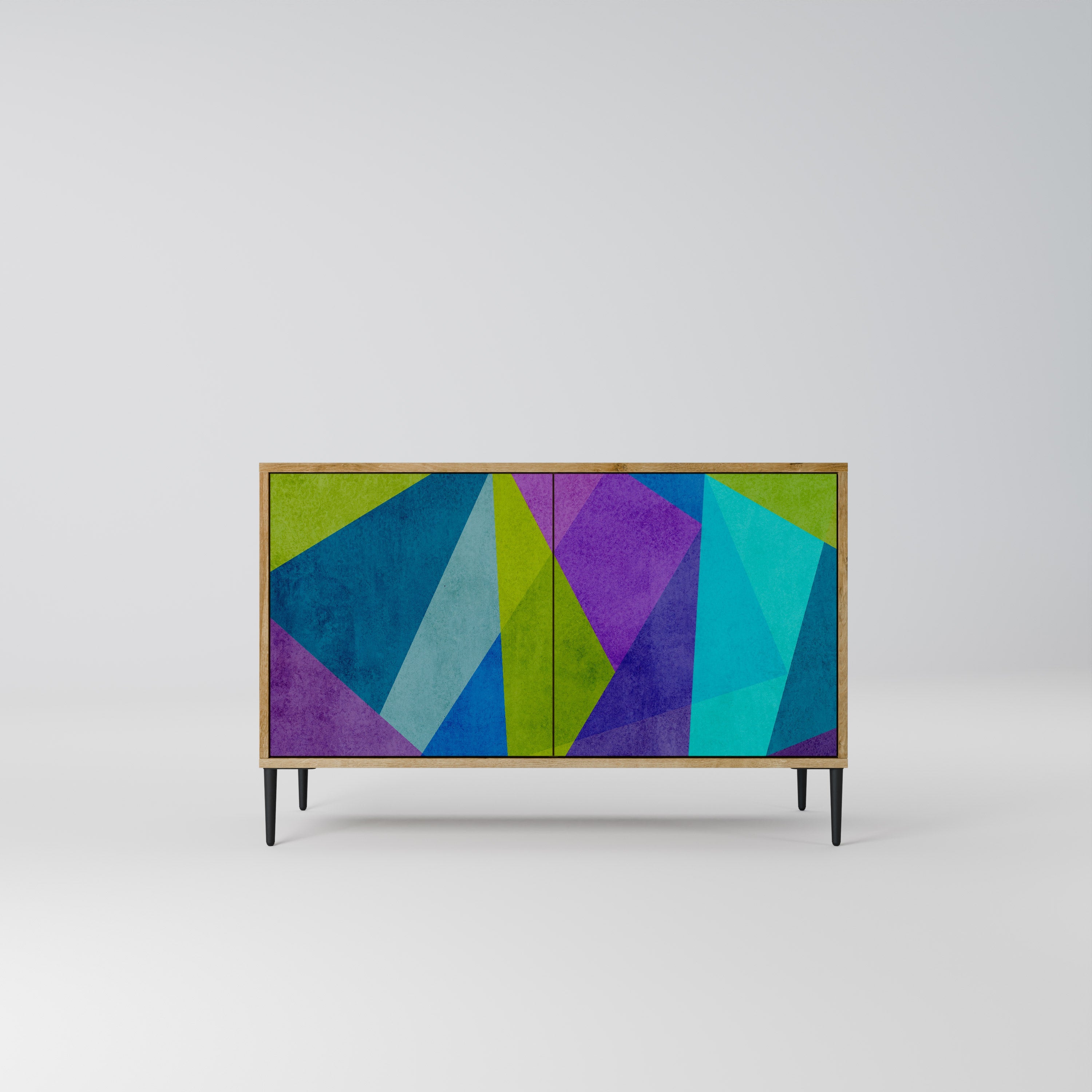 COLD SHOWCASE Sideboard mit 2 Türen in Eichenoptik