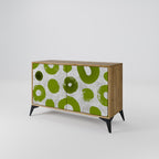 GREEN RHAPSODY 2-Door Sideboard in Oak Effect