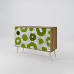 GREEN RHAPSODY 2-Door Sideboard in Oak Effect