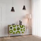 GREEN RHAPSODY 2-Door Sideboard in Oak Effect