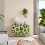 GREEN RHAPSODY 2-Door Sideboard in Oak Effect