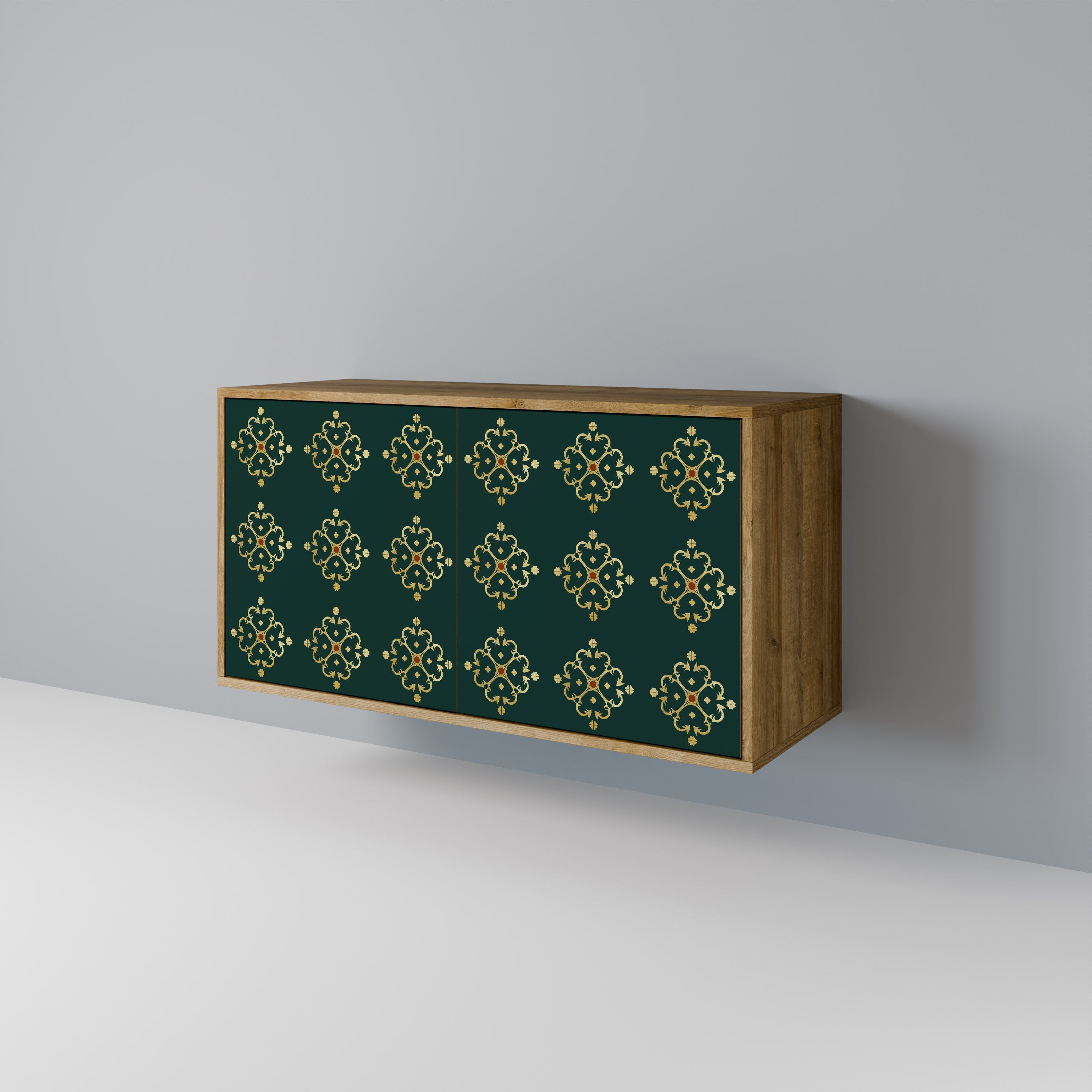 ROYAL MEDALLION Sideboard mit 2 Türen in Eichenoptik