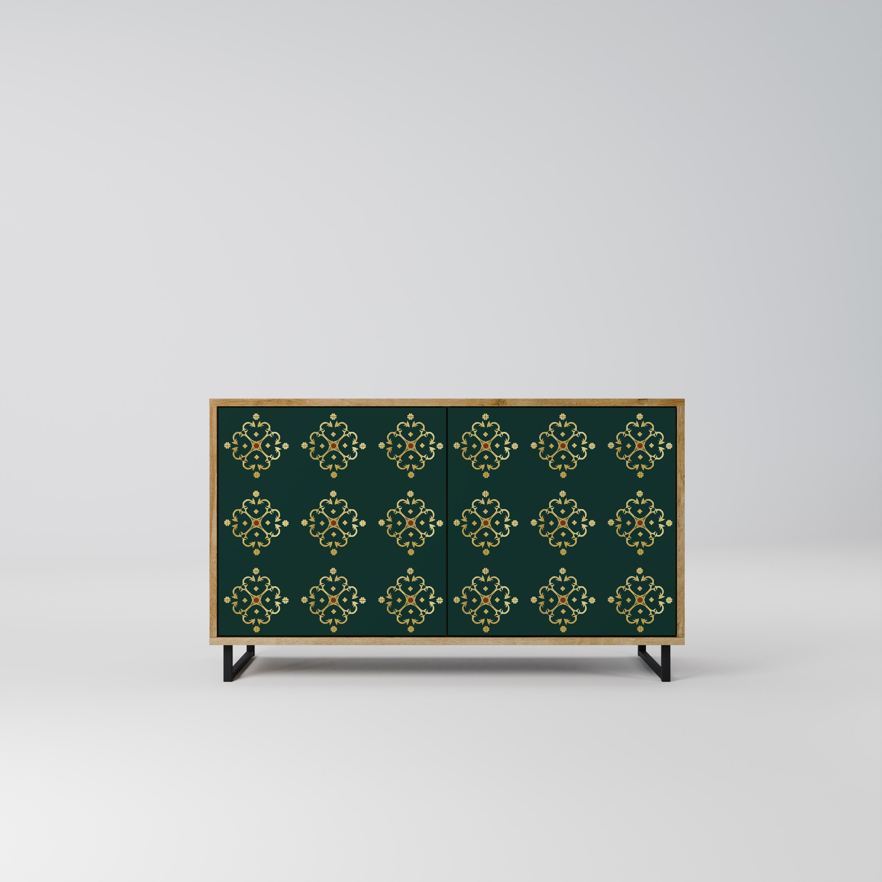 ROYAL MEDALLION Sideboard mit 2 Türen in Eichenoptik