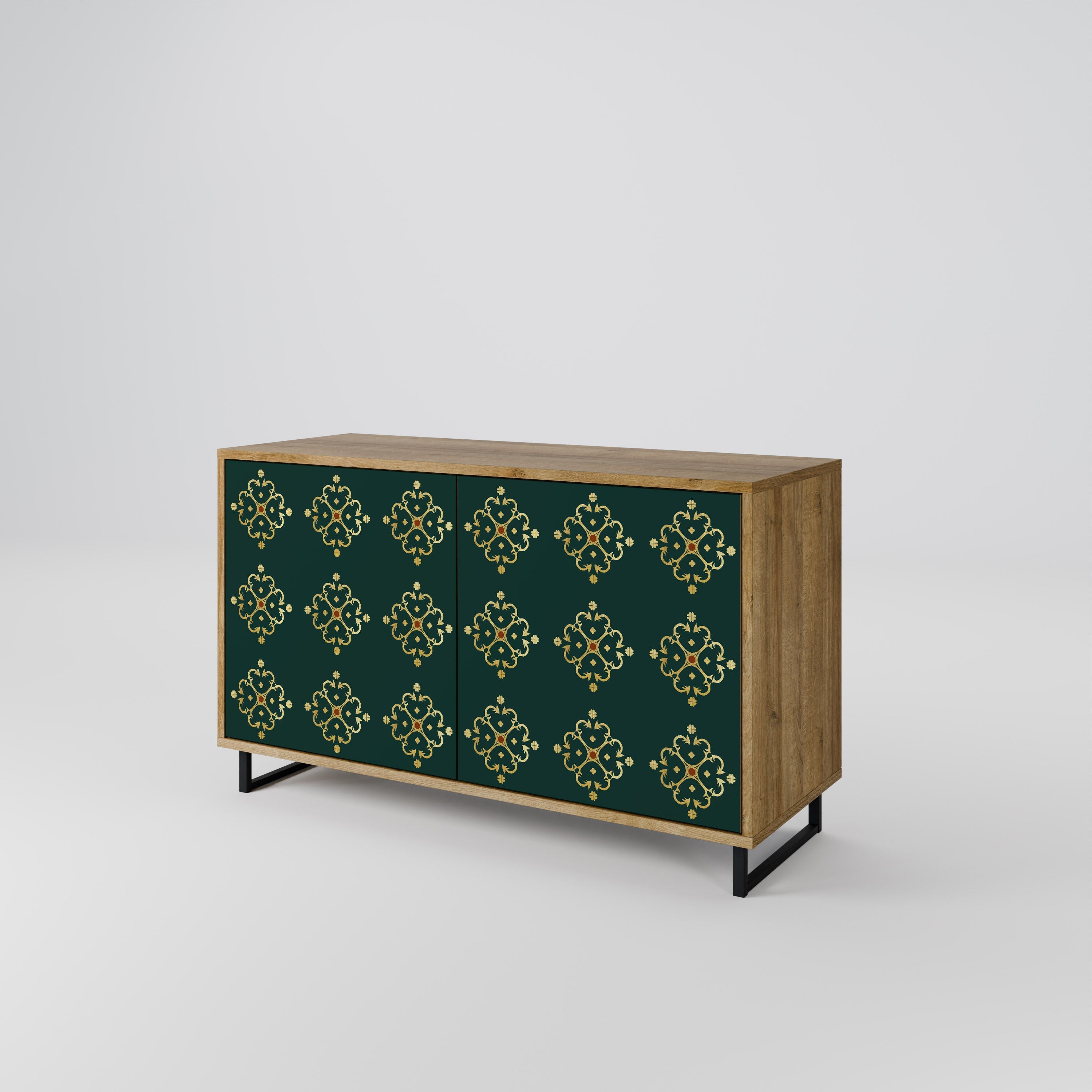 ROYAL MEDALLION Sideboard mit 2 Türen in Eichenoptik