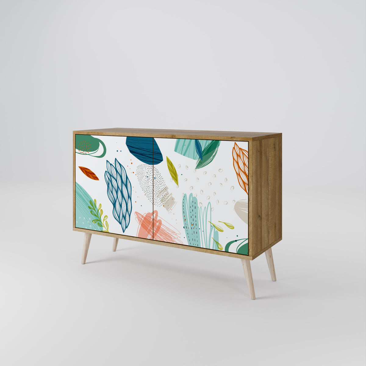 BOTANICAL HURRICANE 2-türiges Sideboard
