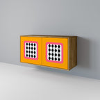 TEARS IN HEAVEN Sideboard mit 2 Türen in Eiche-Optik