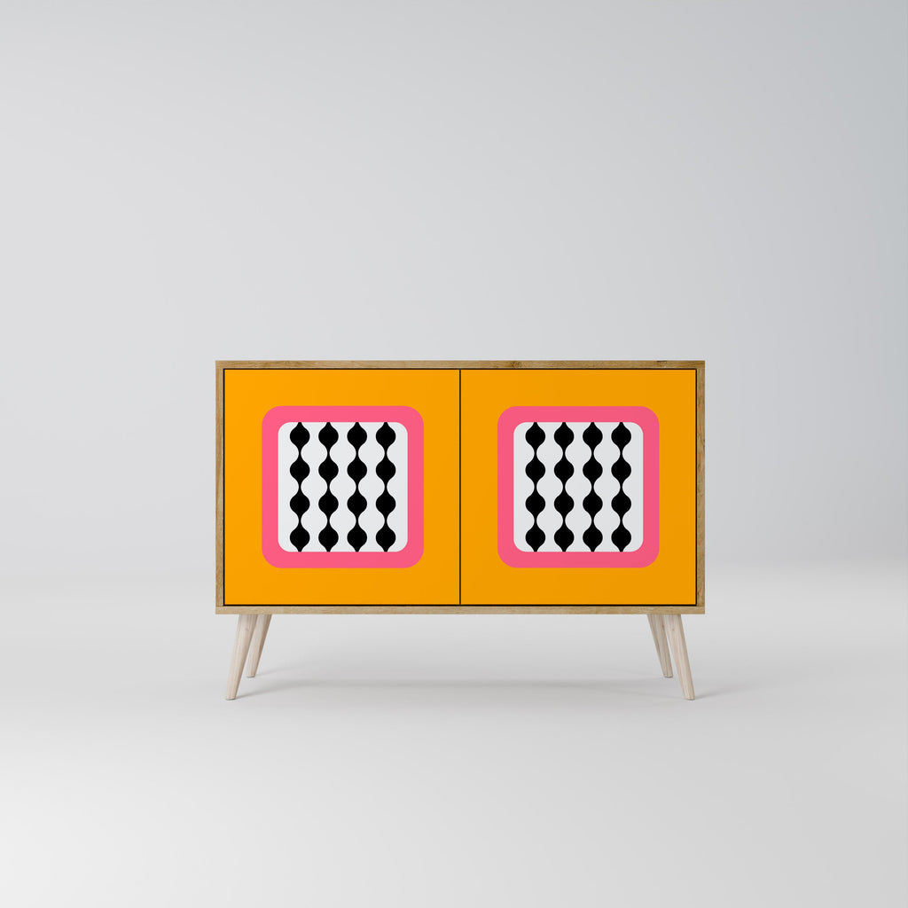 TEARS IN HEAVEN 2-türiges Sideboard in Eichenoptik