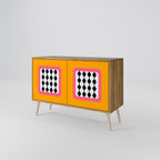 TEARS IN HEAVEN Sideboard mit 2 Türen in Eiche-Optik