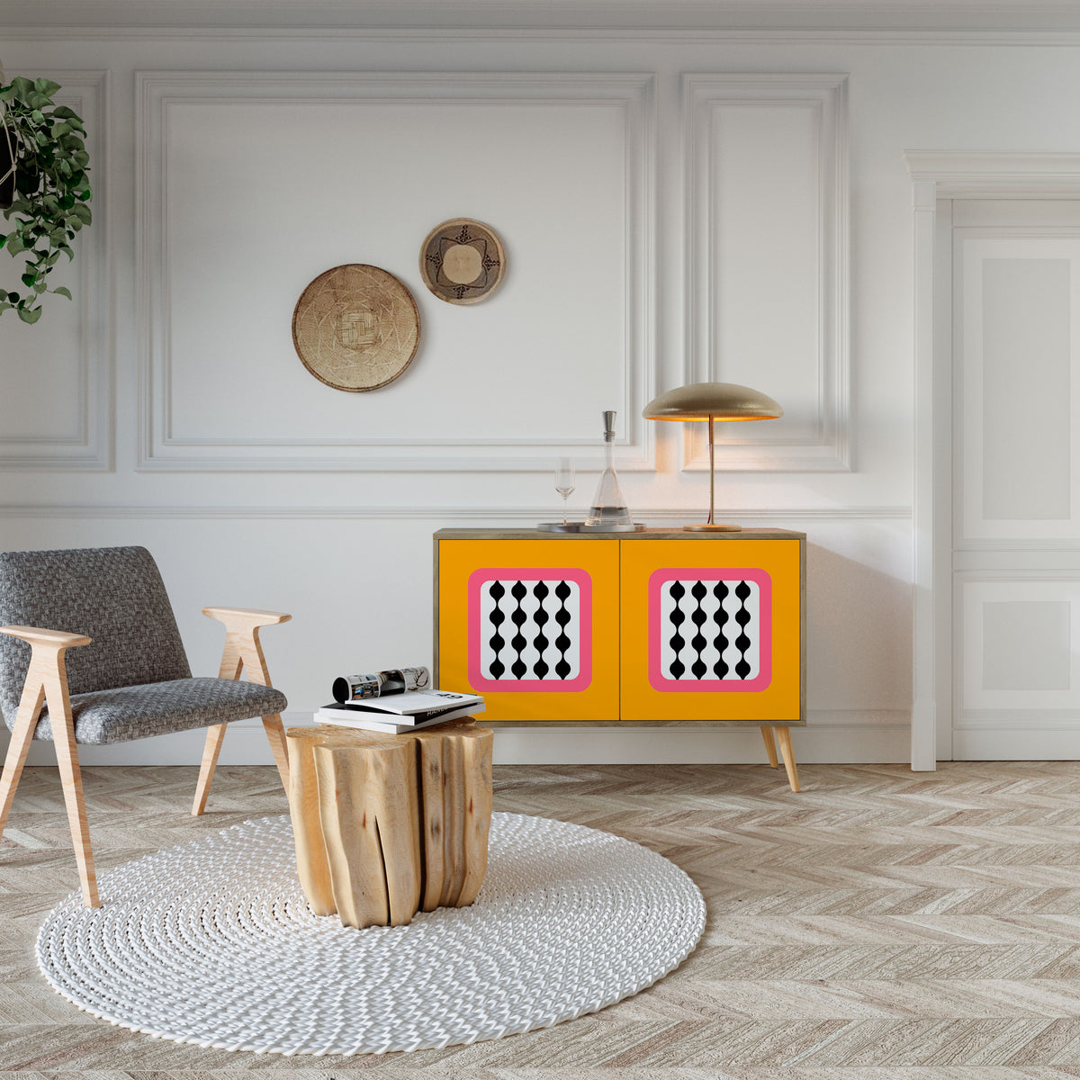 TEARS IN HEAVEN 2-türiges Sideboard