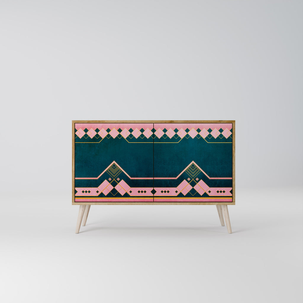 ROYAL COMPOSITION Sideboard mit 2 Türen in Eichenoptik