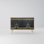 ROYAL ORDINARINESS Sideboard mit 2 Türen in Eiche-Optik