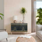 ROYAL ORDINARINESS Sideboard mit 2 Türen in Eiche-Optik