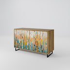 BIRCH KALEIDOSCOPE Sideboard mit 2 Türen in Eiche-Optik