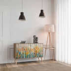 BIRCH KALEIDOSCOPE Sideboard mit 2 Türen in Eiche-Optik