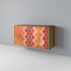 INDIAN FOLK Sideboard mit 2 Türen in Eiche-Optik