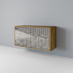 GRAIN LINES Sideboard mit 2 Türen in Eiche-Optik