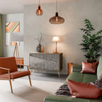 GRAIN LINES Sideboard mit 2 Türen in Eiche-Optik