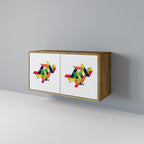 FUTURE SIGN Sideboard mit 2 Türen in Eiche-Optik