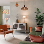 SHADOW SYNCHRONY Sideboard mit 2 Türen in Eiche-Optik